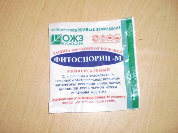 Fitosporin -M - hastalıklarına karşı korunma Kimyasal gübreler