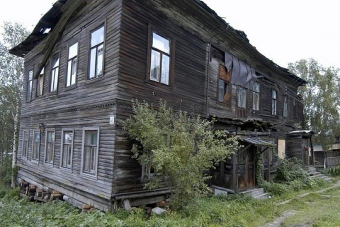 Eski evin bir örneği (görüntü kaynağı - Yandex-resim)