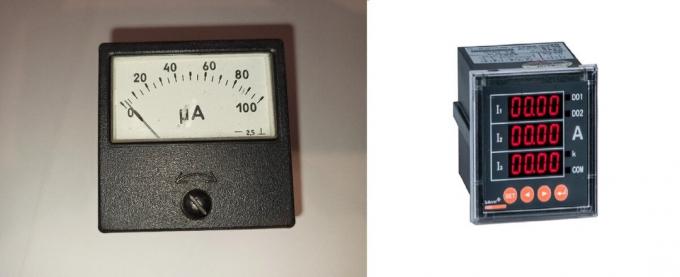 Dijital ve analog ampermetre