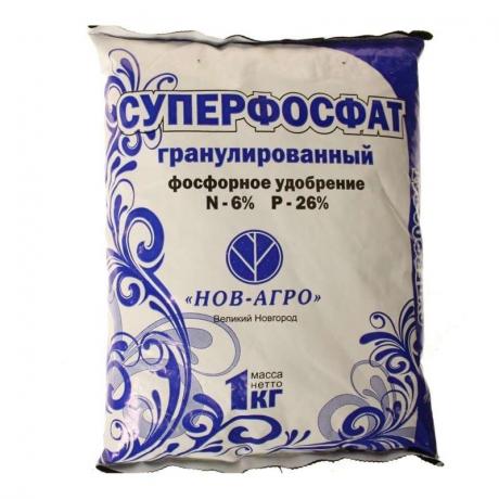 örnek süperfosfat Packaging (agro-nova.ru fotoğraf)