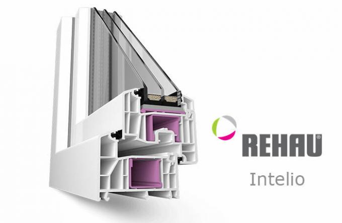 REHAU INTELIO 80 mm. 6 kameralar. Sessizlik ve yalıtım 5 +