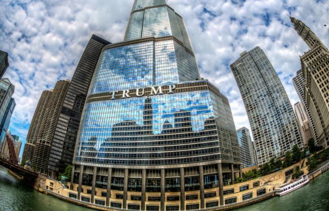 Yani Trump daire, üst katlarda bir penthouse 3 katında yer alan bina. (Görüntü Kaynağı - Yandex-resim)