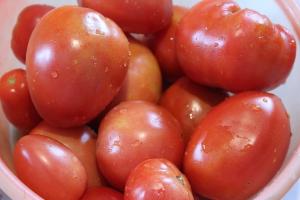 Büyük ve etli domates çeşitlerinin 5 bakış. en iyi sınıflarda
